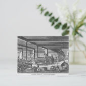 De drukkerij briefkaart (Staand voorkant)