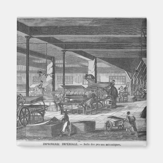 De drukkerij magneet (Voorkant)