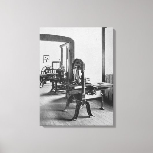 De drukkerijen van de Bauh Canvas Afdruk (Voorkant)