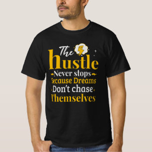 De drukte houdt nooit op met T-shirt