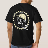 De drukte op de Dag van de Arbeid T-shirt (Achterkant)