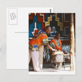 De drum slaat Afrika in de steek Briefkaart (Voorkant / Achterkant)