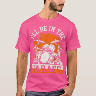 De drum zal in de trommelmoes zitten. t-shirt