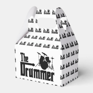 De drummer bedankdoosjes