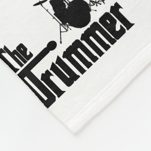 De drummer drums Music Fleece Deken (Hoek)
