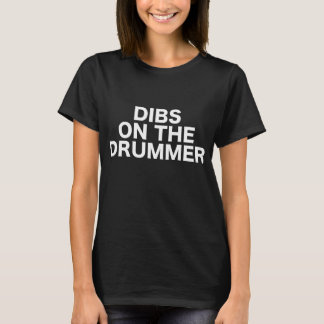 De drummer drums zorgen ervoor dat Gig Show Muziek T-shirt