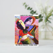 DE DRUMMER EN DE FLUTE, DE MELODY MAKERS (T... BRIEFKAART (Staand voorkant)