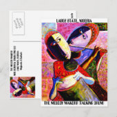 DE DRUMMER EN DE FLUTE, DE MELODY MAKERS (T... BRIEFKAART (Voorkant / Achterkant)