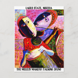 DE DRUMMER EN DE FLUTE, DE MELODY MAKERS (T... BRIEFKAART