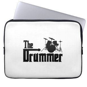 De drummer laptop sleeve