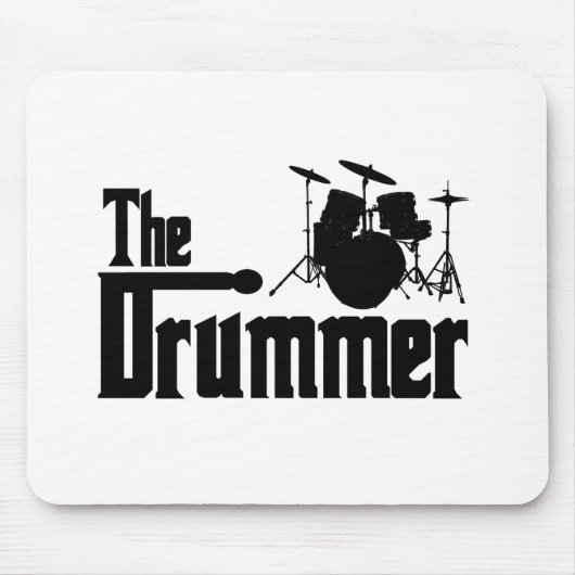 De drummer muismat (Voorkant)