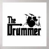 De drummer poster (Voorkant)