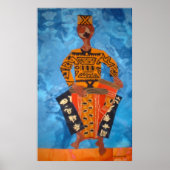 De drummer poster (Voorkant)