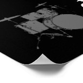 de drummer poster (Hoek)