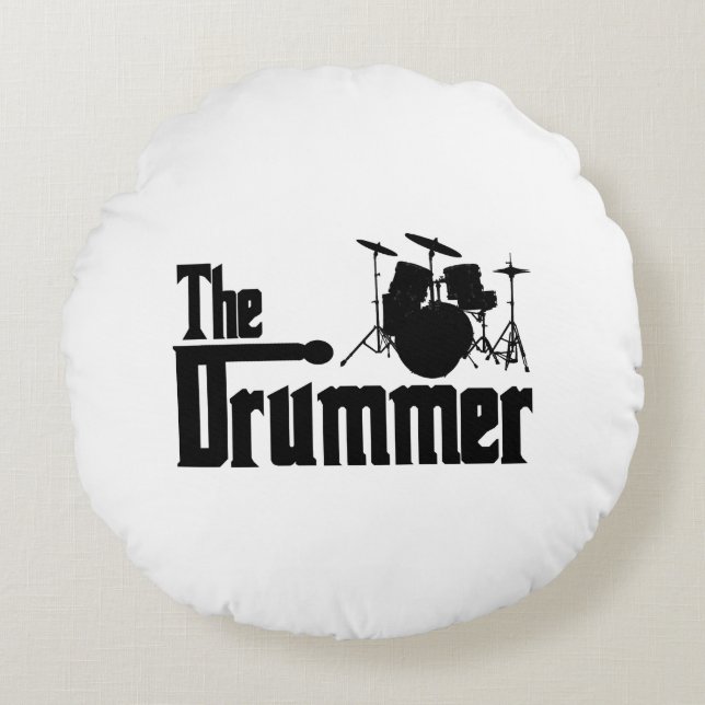 De drummer rond kussen (Voorkant)