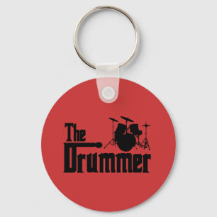 De drummer sleutelhanger