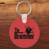 De drummer sleutelhanger (Voorkant)