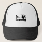 De drummer trucker pet (Voorkant)