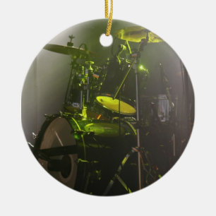 De drums keramisch ornament