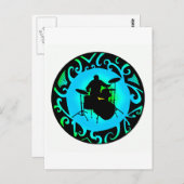 DE DRUMTEST BRIEFKAART (Voorkant / Achterkant)