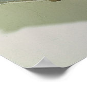 De Drunkenness van Noah, zeshoekig decoratief Poster (Hoek)