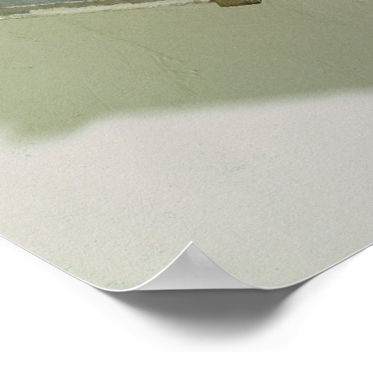 De Drunkenness van Noah, zeshoekig decoratief Poster (Hoek)