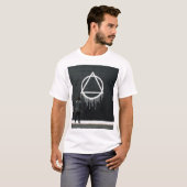 De Druppelende Driehoek T-shirt (Voorkant volledig)