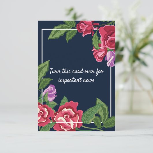 De druppels van het huwelijk sparen de Datum (Staand voorkant)