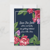 De druppels van het huwelijk sparen de Datum (Achterkant)