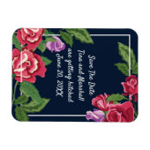 De druppels van het huwelijk sparen de Datum Magneet (Horizontaal)