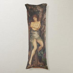 De Dryad (Boomnimf) (door Evelyn De Morgan) Lichaamskussen
