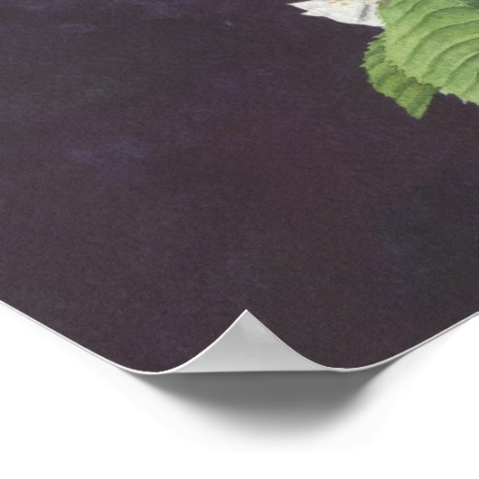 De dryad met de kersenoorbel poster (Hoek)