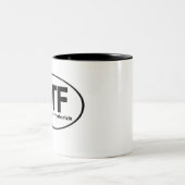 De DTF-Mok in het centrum van Frederick Tweekleurige Koffiemok (Center)