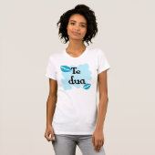 De dua - Albanees - ik hou van je T-shirt (Voorkant volledig)
