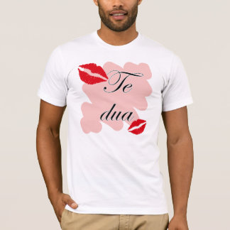 De dua - Albanees - ik hou van je T-shirt