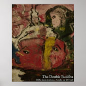 De dubbele boeddha poster (Voorkant)