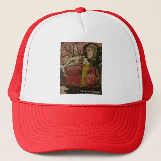De Dubbele boeddha Trucker Pet (Voorkant)