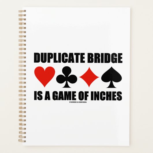 De dubbele Brug is een spel van duim Planner (Voorkant)