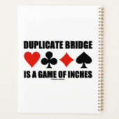 De dubbele Brug is een spel van duim Planner (Achterkant)