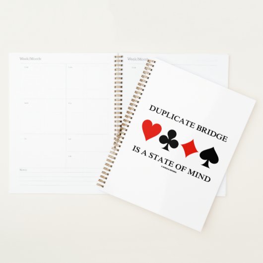 De dubbele Brug is een staat van Mind CardSuits Planner (Display)