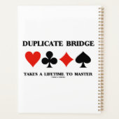 De dubbele Brug neemt een Leven aan Meester Planner (Achterkant)