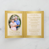 De dubbele Kaart van de Uitnodiging van het (Binnen)