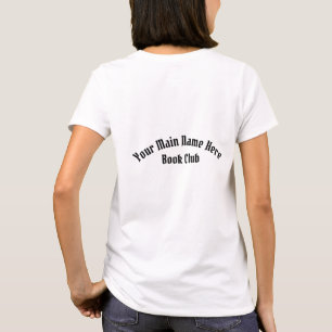 De Dubbele Kant van de boekenclub T-shirt