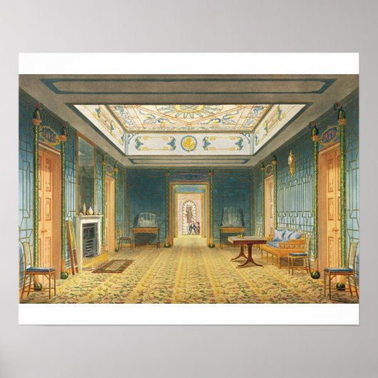 De dubbele Lobby of Galerij (Zuid) boven de Corr Poster (Voorkant)