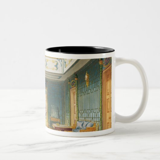 De dubbele Lobby of Galerij (Zuid) boven de Corr Tweekleurige Koffiemok (Rechts)