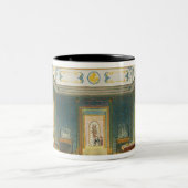 De dubbele Lobby of Galerij (Zuid) boven de Corr Tweekleurige Koffiemok (Center)