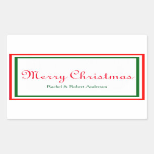 De dubbele Versiering van Kerstmis - de Sticker