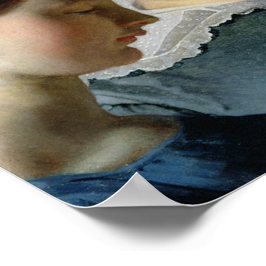 De Dubufe-familie in 1820 Poster (Hoek)