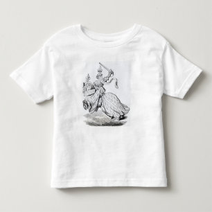 De Duc de Bourbon gewapend voor het toernooi Kinder Shirts