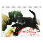 De Duchess of York County Kalender (Hoes)